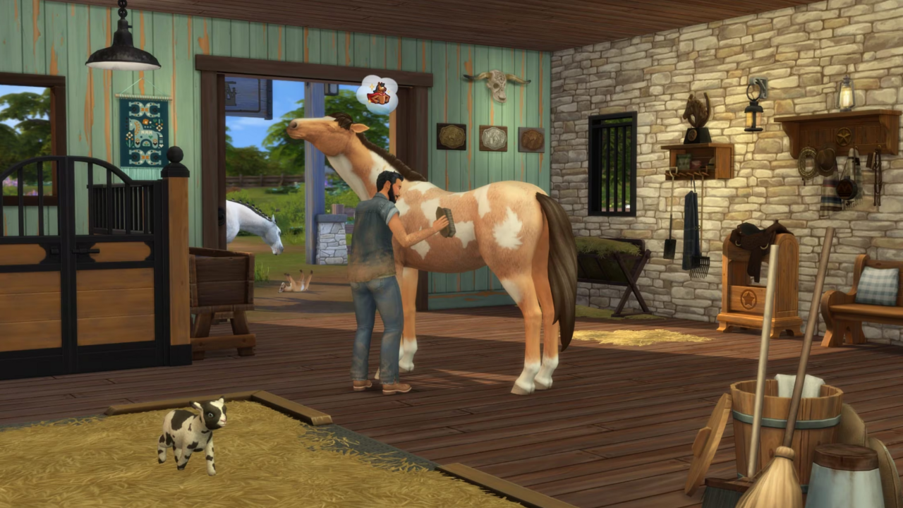 Sims 4 Officially Announces Horse Ranch DLC With New Trailer