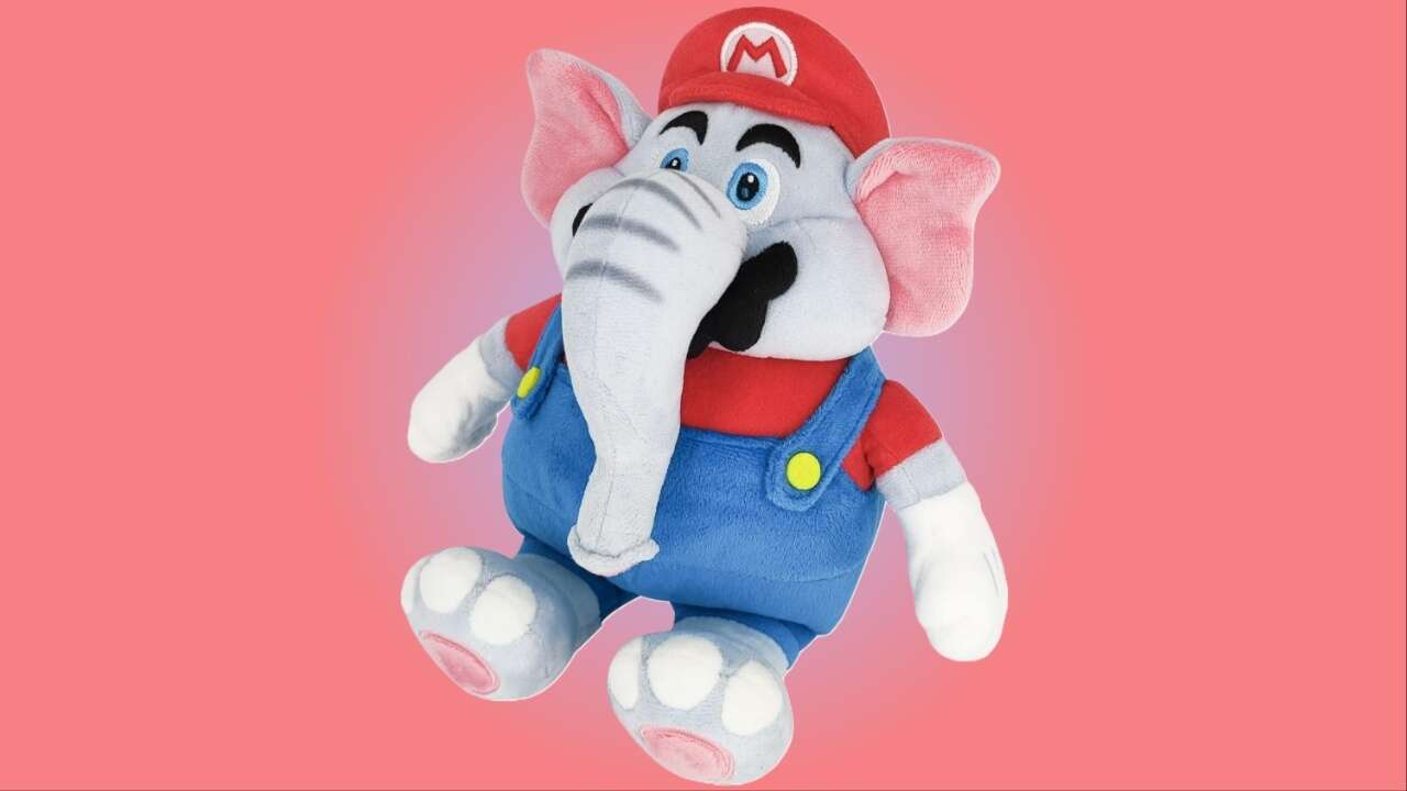 We’re Ele-Fans Of This Adorable Mario Plush